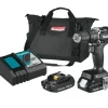 Makita XPH15RB 18V LXT® Lithium‘Ion Sub‘Compact Brushless Cordless 1/2& Hammer Driver‘Drill Kit (2.0Ah) - One-stop shop for professional tools and equipment.