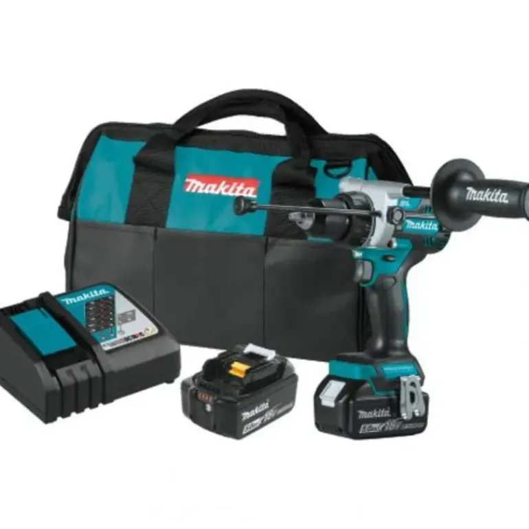 Makita XPH14T 18V LXT® Lithium‘Ion Brushless Cordless 1/2& Hammer Driver‘Drill Kit (5.0Ah) - One-stop shop for professional tools and equipment.