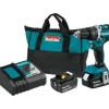 Makita XPH12T 18V LXT® Lithium‘Ion Compact Brushless Cordless 1/2& Hammer Driver‘Drill Kit (5.0Ah) - One-stop shop for professional tools and equipment.