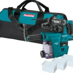Makita XRH01ZWX 18V LXT® Lithium‘Ion Brushless Cordless 1& SDS‘PLUS Rotary Hammer, w/ HEPA Dust Extractor Attachment, Tool Only - One-stop shop for professional tools and equipment.