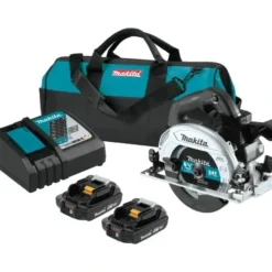 Makita XSH04RB 18V LXT® Lithium‘Ion Sub‘Compact Brushless Cordless 6‘1/2 Circular Saw Kit (2.0Ah) - One-stop shop for professional tools and equipment.