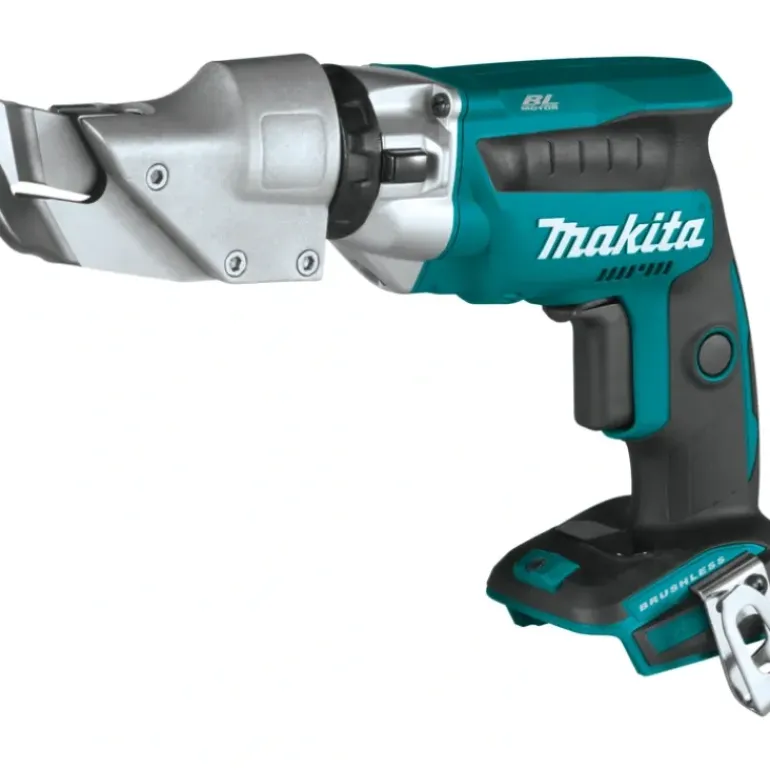 Makita XSJ04Z 18V LXT® Lithium‘Ion Brushless Cordless 18 Gauge Offset Shear, Tool Only - One-stop shop for professional tools and equipment.