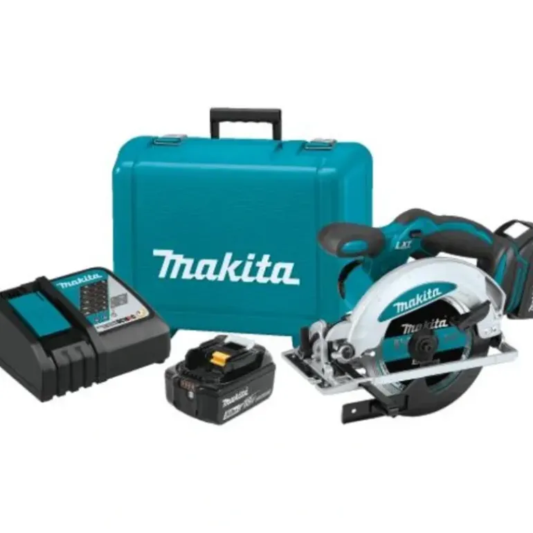 Makita XSS01T 18V LXT® Lithium‘Ion Cordless 6‘1/2& Circular Saw Kit (5.0Ah) - One-stop shop for professional tools and equipment.