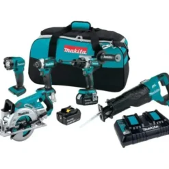 Makita XT507PT 18V LXT® Lithium‘Ion Brushless Cordless 5‘Pc. Combo Kit (5.0Ah) - One-stop shop for professional tools and equipment.