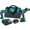 Makita XT291T 18V LXT® Lithium‘Ion Brushless Cordless 2‘Pc. Combo Kit (5.0Ah) - One-stop shop for professional tools and equipment.
