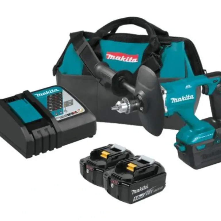 Makita XTU02T 18V LXT® Lithium‘Ion Brushless Cordless 1/2& Mixer Kit (5.0Ah) - One-stop shop for professional tools and equipment.