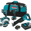 Makita XT442 18V LXT® Lithium‘Ion Cordless 4‘Pc. Combo Kit (3.0Ah) - One-stop shop for professional tools and equipment.
