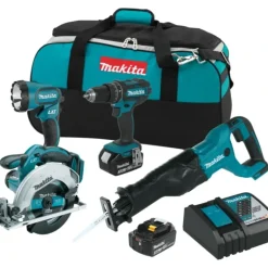 Makita XT442 18V LXT® Lithium‘Ion Cordless 4‘Pc. Combo Kit (3.0Ah) - One-stop shop for professional tools and equipment.