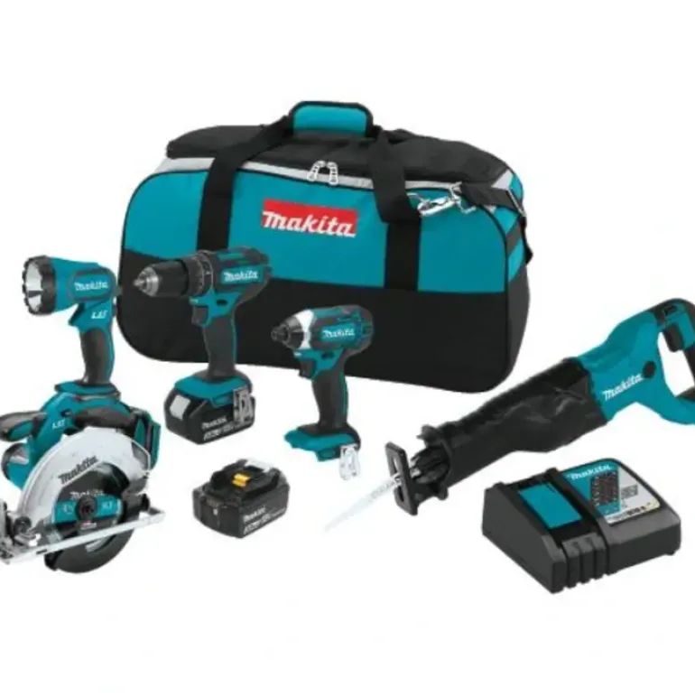 Makita XT505 18V LXT® Lithium‘Ion Cordless 5‘Pc. Combo Kit (3.0Ah) - One-stop shop for professional tools and equipment.
