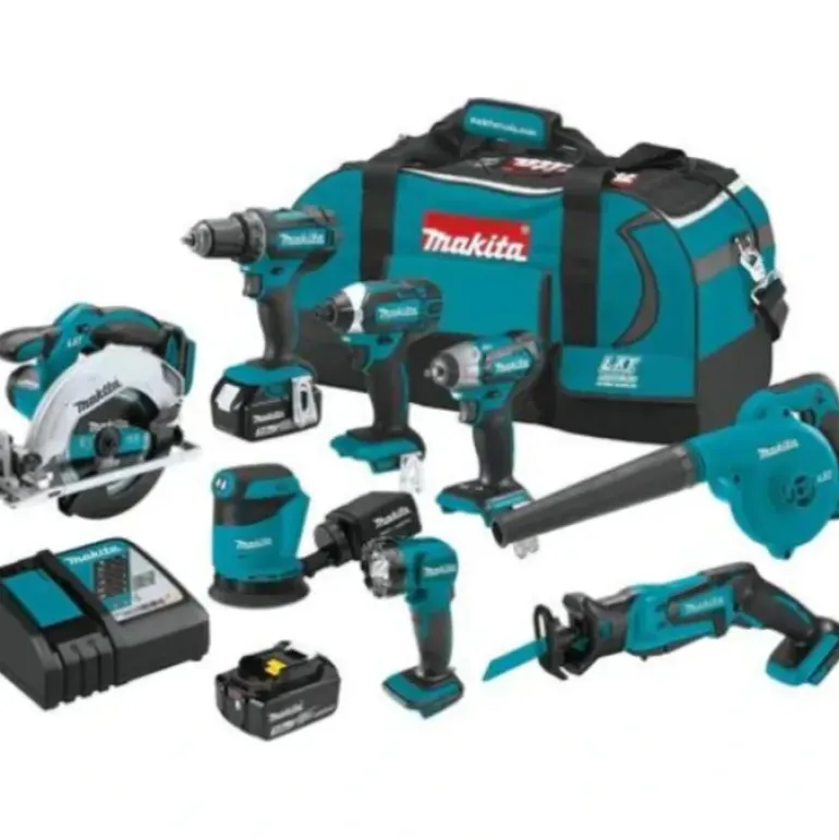 Makita XT801X1 18V LXT® Lithium‘Ion Cordless 8‘Pc. Combo Kit (3.0Ah) - One-stop shop for professional tools and equipment.