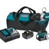 Makita XWT09T 18V LXT® Lithium‘Ion Brushless Cordless High‘Torque 7/16& Hex Impact Wrench Kit (5.0Ah) - One-stop shop for professional tools and equipment.