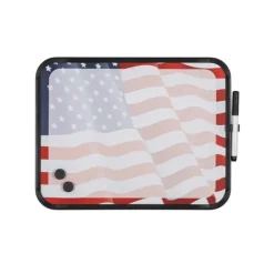 MasterVision CLK027202 American Flag Magnetic Dry-Erase Lap Board - One-stop shop for professional tools and equipment.