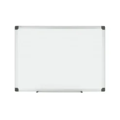MasterVision CR0601170MV Maya Series Magnetic Porcelain Aluminum Frame Whiteboard - One-stop shop for professional tools and equipment.