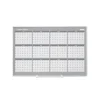 MasterVision GA03106830 12 Month Yearly Magnetic Dry-Erase Planner - One-stop shop for professional tools and equipment.