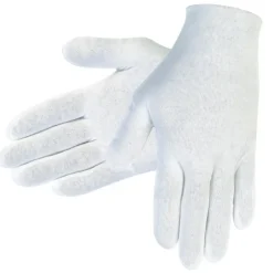MCR Safety 8610CJ White Inspectors Gloves Reversible and Unhemmed 100% Cotton Lisle Straight Thumb XL Size (1 DZ) - One-stop shop for professional tools and equipment.
