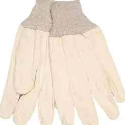 MCR Safety 8300C Premium Cotton Canvas Work Gloves Clute Pattern with Knit Wrist Cotton Polyester Blend Straight Thumb (1 DZ) - One-stop shop for professional tools and equipment.