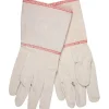 MCR Safety 8200G Canvas Work Gloves Clute Pattern 4.5 Inch Plasticized Gauntlet Cuff Cotton Polyester Blend Straight Thumb (1 DZ) - One-stop shop for professional tools and equipment.
