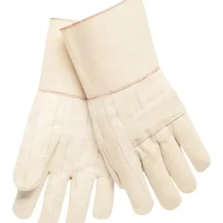 MCR Safety 9132G Hot Mill Work Gloves 32-Ounce Heavyweight Fabric 5-Inch Plasticized Gauntlet Cuff Burlap Lined Knuckle Strap (1 DZ) - One-stop shop for professional tools and equipment.