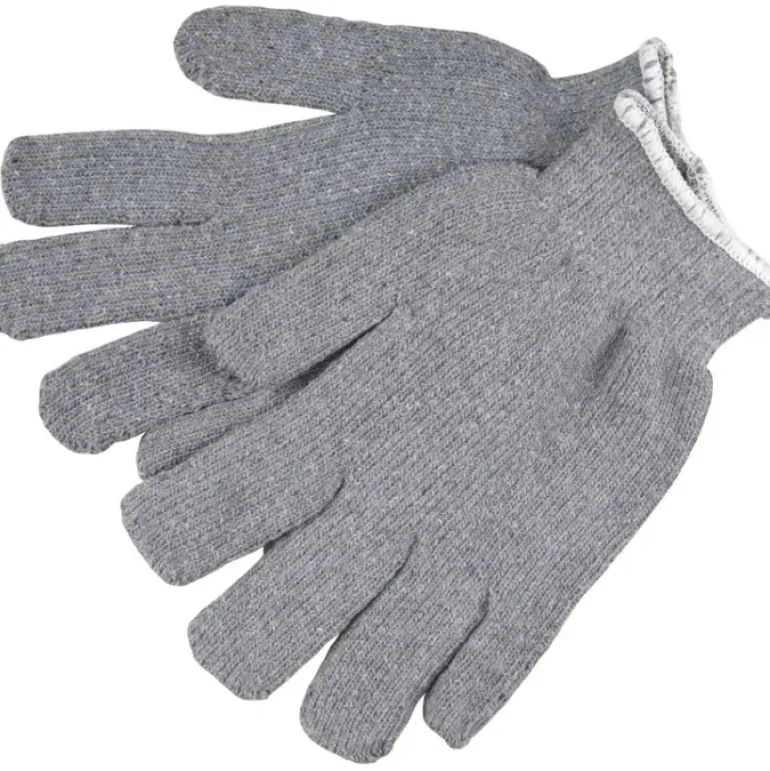 MCR Safety 9425KM Gray Terrycloth Work Gloves 14 Ounce Light Weight Loop-in Fabric Seamless and Reversible Comfortable Knit Wrist (1 DZ) - One-stop shop for professional tools and equipment.