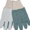 MCR Safety 1042 Knit Wrist Clute Pattern Split Leather Palm Work Gloves Palm Lined Economy Breathable Cotton Back, Small (1 DZ) - One-stop shop for professional tools and equipment.
