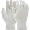 MCR Safety 9500M String Knit Work Gloves 7 Gauge Regular Weight White Cotton Polyester Hemmed Cuff (1 DZ) - One-stop shop for professional tools and equipment.