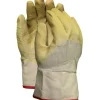 MCR Safety 6810 Rubber Coated Canvas Work Gloves Crinkle Texture Finish Duck Safety Cuff Industrial Grade Gloves (1 DZ) - One-stop shop for professional tools and equipment.