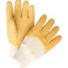 MCR Safety 6830 Rubber Coated Work Gloves Crinkle Texture Finish Comfortable Knit Wrists Jersey Lining (1 DZ) - One-stop shop for professional tools and equipment.