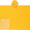 MCR Safety 2000 Schooner 2 Series Rain Poncho .35mm PVC / Polyester Material, One size Attached Hood, Side Snap Closure, Yellow (1 EA) - One-stop shop for professional tools and equipment.