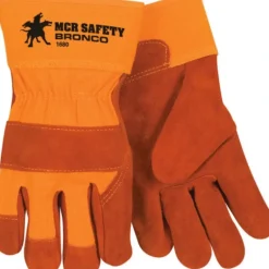 MCR Safety 1680 Sidekick® A Select Side Split Leather Leather Palm Work Gloves  2.5 Inch Rubberized Safety Cuff (1 DZ) - One-stop shop for professional tools and equipment.