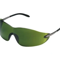 MCR Safety S21130 S21 Series Green 3.0 Filter Lens Metal Temples Non-Slip TPR temple material (1 Pair) - One-stop shop for professional tools and equipment.