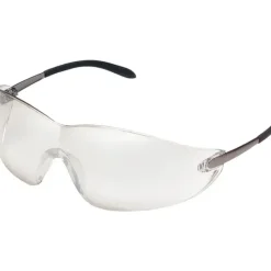 MCR Safety S2119 S21 Series Safety Glasses Indoor Outdoor Clear Mirror Lens Soft Non-Slip Temple Material (1 Pair) - One-stop shop for professional tools and equipment.