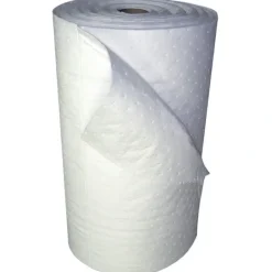 Oil Dri L90813 30& x 150' White Bonded 15& x 18& Perf MW Oil-Only Sorbent Roll (Price/Roll) - One-stop shop for professional tools and equipment.