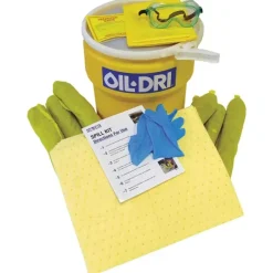 Oil Dri L91310 39Pc 10gal Yellow Hazmat Spill Response Kit - One-stop shop for professional tools and equipment.