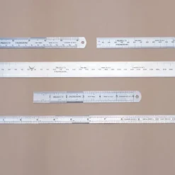 PEC Tools 678-012 12″ E/M Rigid Round End Rule - One-stop shop for professional tools and equipment.