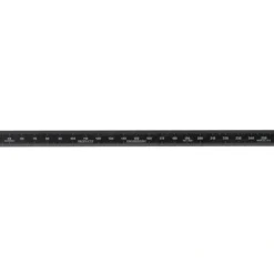 PEC Tools 751-300EZ 300mm Flexible Black Chrome Rule 751-300EZ) - One-stop shop for professional tools and equipment.