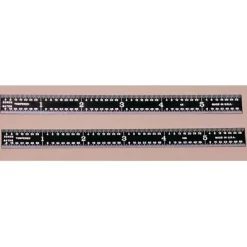 PEC Tools 501-006EZ 6″ 5R Flexible Black Chrome Rule - One-stop shop for professional tools and equipment.