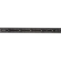 PEC Tools 402-006EZ 6″ 4R Rigid Black Chrome Rule - One-stop shop for professional tools and equipment.
