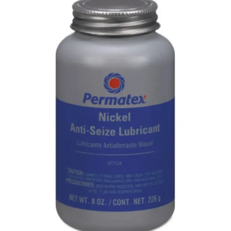 Permatex 77124 #771 Nickel Anti-Seize 8Oz Brush Top - One-stop shop for professional tools and equipment.