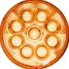 Peterson 817A-9 Led Front Park & Turn, Round, 9 Diode Amp Housing Grommet-Mount 4″, Amber, Poly Bag - One-stop shop for professional tools and equipment.