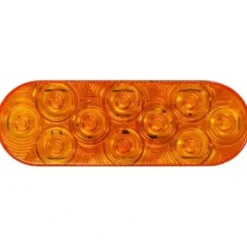 Peterson 821A-10 Led Turn Signal, Front & Rear Oval, Grommet-Mount 6.5″X2.25″ Multi-Volt, Amber, Poly Bag - One-stop shop for professional tools and equipment.