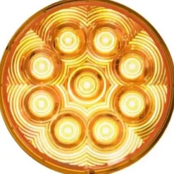 Peterson 1217A-9 Led Turn Signal, Round, Ece, Amp, Grommet-Mount 4″ Multi-Volt, Amber, Poly Bag - One-stop shop for professional tools and equipment.