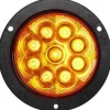 Peterson 1218A-9 Led Turn Signal, Round, Ece, Amp, Flange-Mount 4″, Multi-Volt, Amber, Poly Bag - One-stop shop for professional tools and equipment.