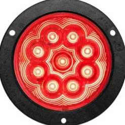 Peterson 1218KR-9 Led Stop/Turn/Tail, Light, Round, Ece, Amp, Flange-Mount Kit 4″ Multi-Volt, Red, Poly Bag - One-stop shop for professional tools and equipment.