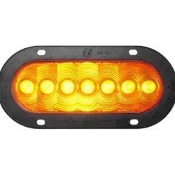 Peterson M822A-7 Led Turn Signal, Front & Rear Oval, Flange-Mount 7.88″X3.63″, Amber, Bulk Pack - One-stop shop for professional tools and equipment.