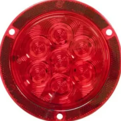 Peterson M829R-7 Led Stop/Turn/Tail, Round, W/ Reflex, Flange-Mount 4″, Red, Bulk Pack - One-stop shop for professional tools and equipment.