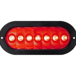 Peterson M823RTL-7 Led Stop/Turn/Tail, Oval, Amp, Narrow Flange-Mount 7.88″X3.31″, Red, Bulk Pack - One-stop shop for professional tools and equipment.