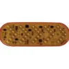 Peterson 820QA Led Mid-Turn/ Side Marker, Oval, Sequential Amp Housing Grommet-Mount, 6.5″X2.25″, Amber, Clear Lens, Poly Bag - One-stop shop for professional tools and equipment.