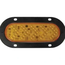 Peterson 823QA Led Mid-Turn/ Side Marker, Oval, Sequential Amp Housing Flange-Mount, 6.5″X2.25″, Amber, Clear Lens, Poly Bag - One-stop shop for professional tools and equipment.