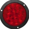 Peterson 824R-9 Led Stop/Turn/Tail, Round, Flange-Mount 4″, Multi-Volt, Red, Poly Bag - One-stop shop for professional tools and equipment.