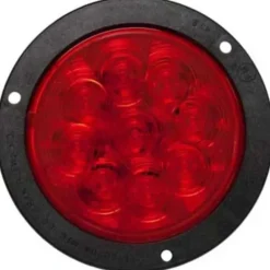 Peterson 824R-9 Led Stop/Turn/Tail, Round, Flange-Mount 4″, Multi-Volt, Red, Poly Bag - One-stop shop for professional tools and equipment.